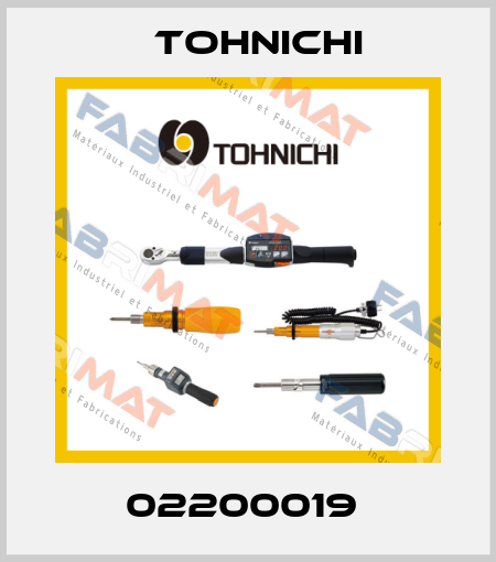02200019  Tohnichi