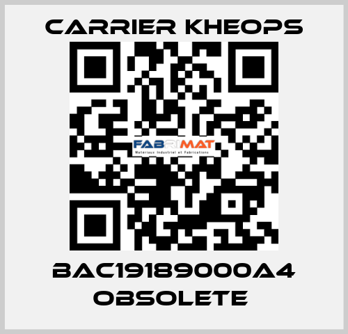 BAC19189000A4 obsolete  Carrier Kheops