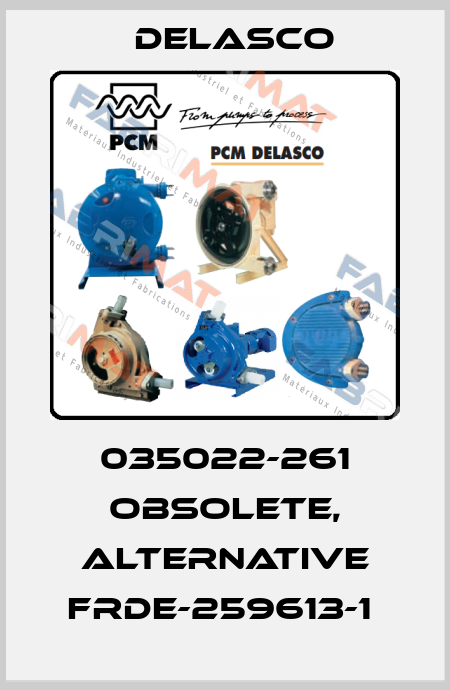 035022-261 obsolete, alternative FRDE-259613-1  Delasco