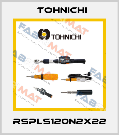 RSPLS120N2X22 Tohnichi