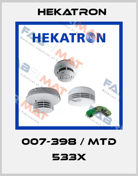 007-398 / MTD 533X Hekatron
