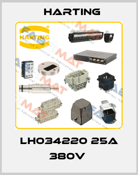 LH034220 25A 380V  Harting