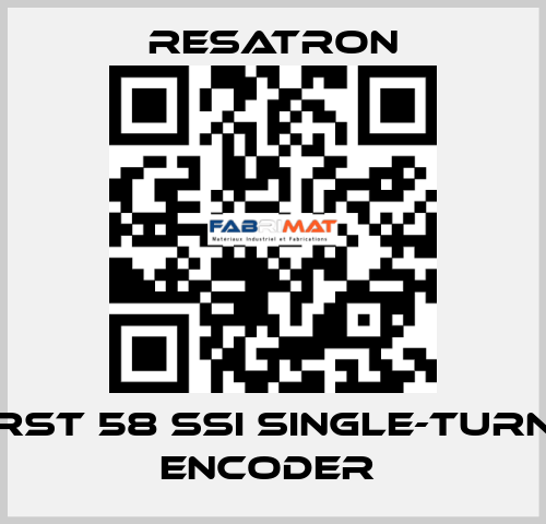 RST 58 SSI Single-turn Encoder  Resatron