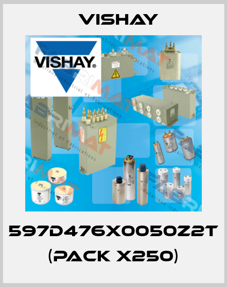 597D476X0050Z2T (pack x250) Vishay