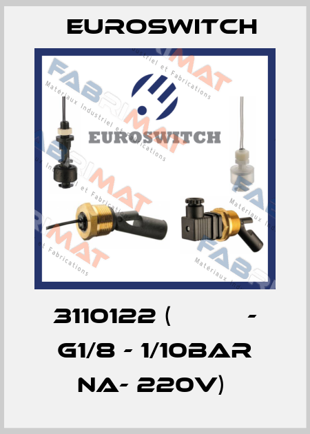 3110122 ( РНММ - G1/8 - 1/10bar NA- 220V)  Euroswitch
