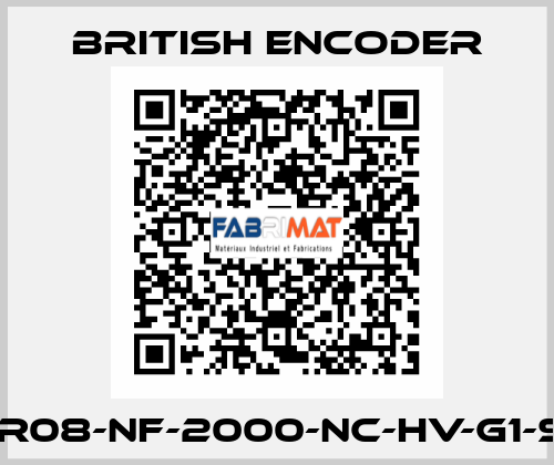 260/2-R08-NF-2000-NC-HV-G1-ST-IP50 British Encoder