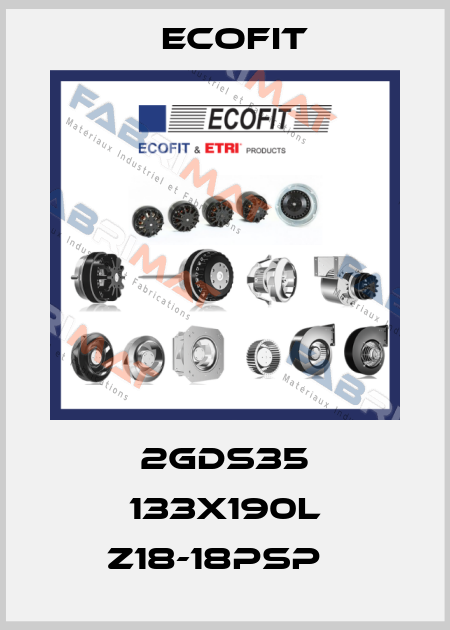 2GDS35 133x190L Z18-18pSP   Ecofit