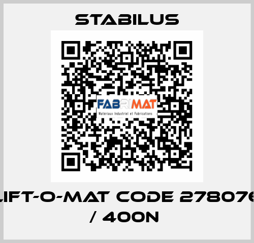 LIFT-O-MAT CODE 278076 / 400N  Stabilus