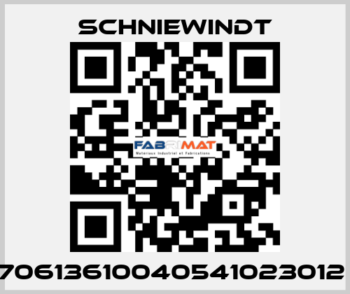 70613610040541023012  Schniewindt