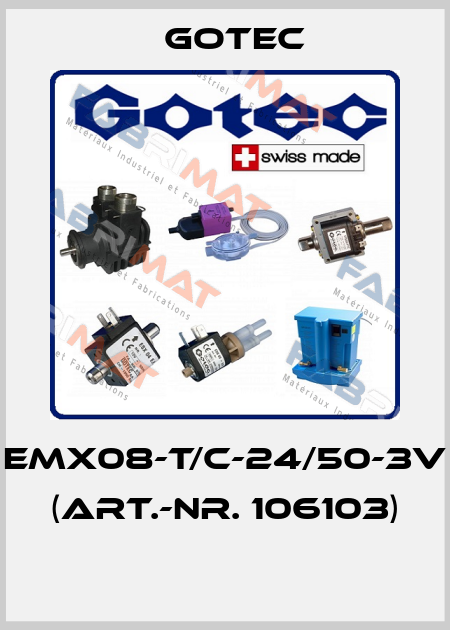 EMX08-T/C-24/50-3V (Art.-Nr. 106103)  Gotec