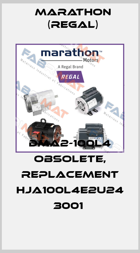 DMA2-100L4 obsolete, replacement HJA100L4E2U24 3001  Marathon (Regal)