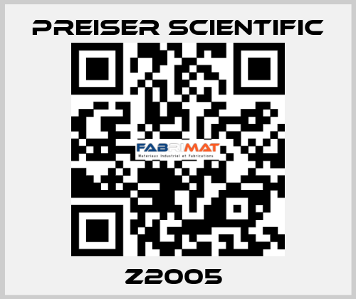 Z2005  Preiser Scientific
