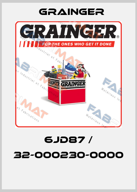 6JD87 / 32-000230-0000  Grainger