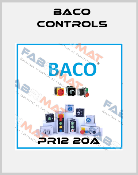PR12 20A Baco Controls