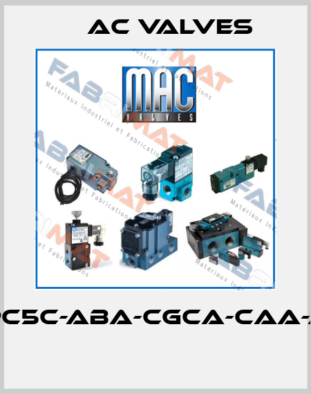 PPC5C-ABA-CGCA-CAA-AB  МAC Valves