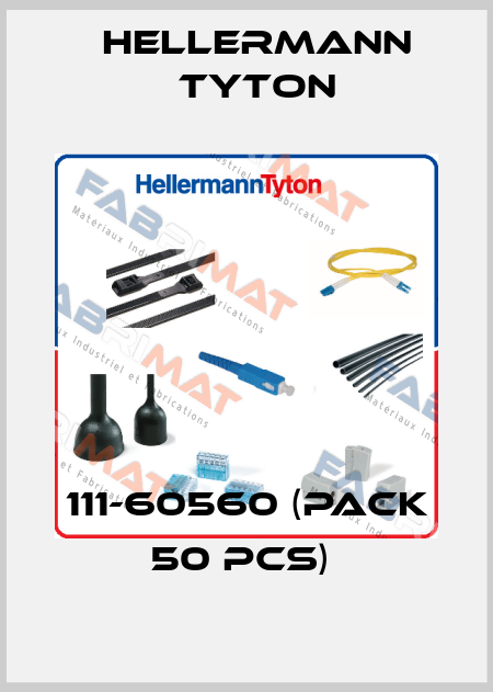 111-60560 (pack 50 pcs)  Hellermann Tyton