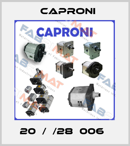 20А/С/28Х006   Caproni