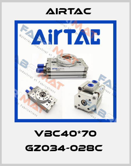 VBC40*70 GZ034-028C  Airtac