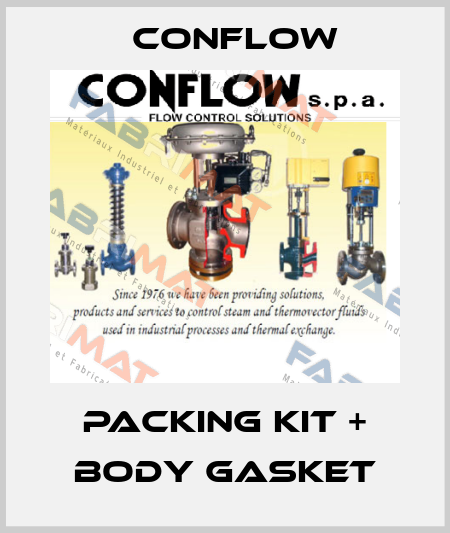 Packing kit + body gasket CONFLOW