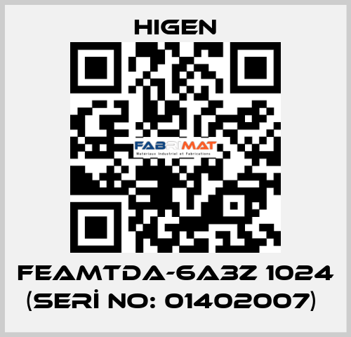 FEAMTDA-6A3Z 1024 (SERİ NO: 01402007)  Higen