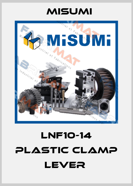 LNF10-14 PLASTIC CLAMP LEVER  Misumi