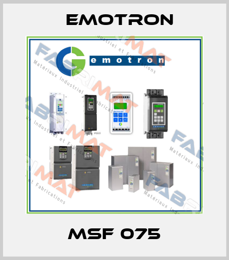 MSF 075 Emotron