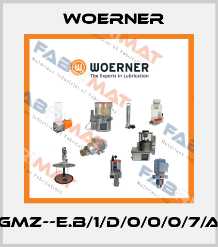 GMZ--E.B/1/D/0/0/0/7/A Woerner