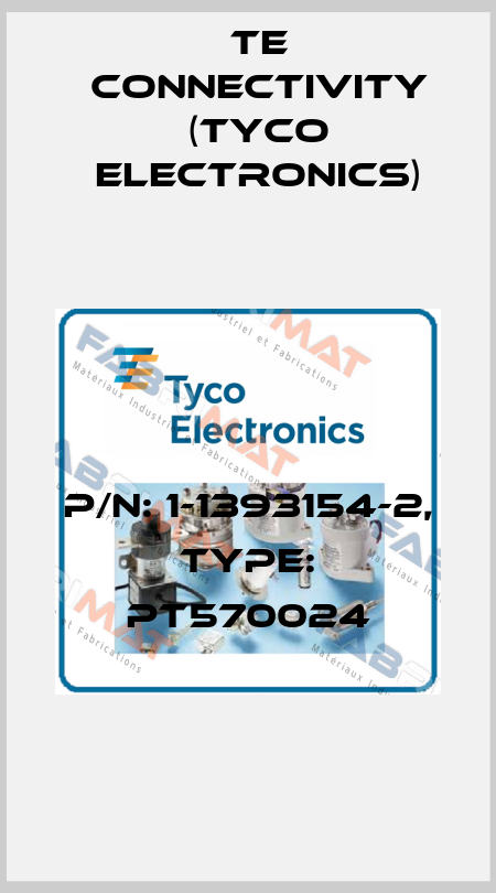 P/N: 1-1393154-2, Type: PT570024 TE Connectivity (Tyco Electronics)