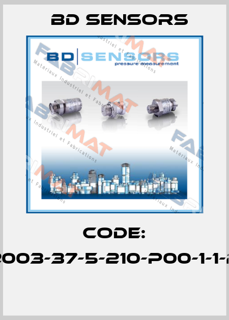 Code: 250-2003-37-5-210-P00-1-1-2-008  Bd Sensors