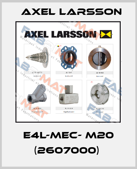 E4L-MEC- M20 (2607000)  AXEL LARSSON