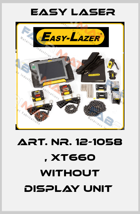Art. Nr. 12-1058 , XT660 without Display unit  Easy Laser