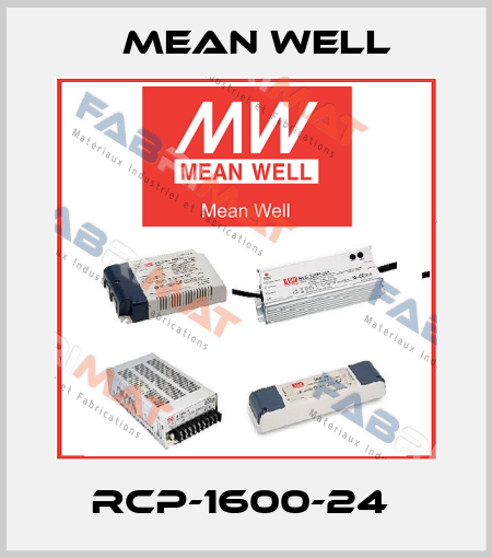 RCP-1600-24  Mean Well