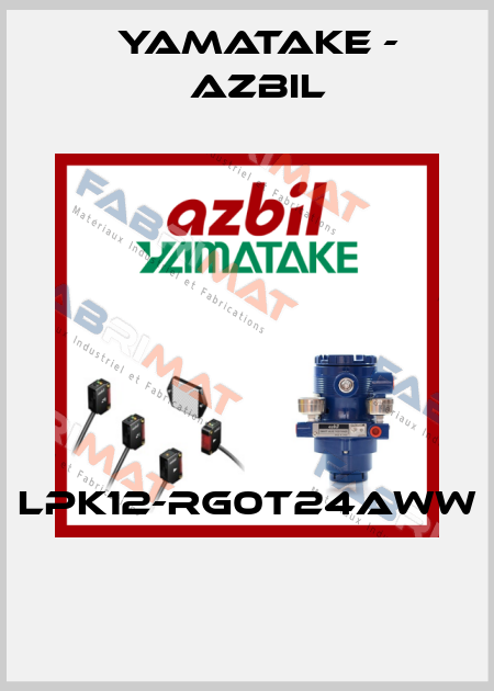 LPK12-RG0T24AWW  Yamatake - Azbil