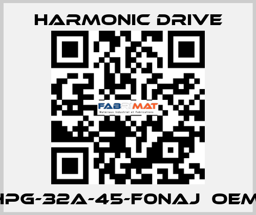 HPG-32A-45-F0NAJ  OEM  Harmonic Drive