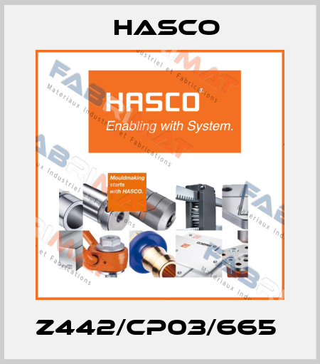 Z442/CP03/665  Hasco