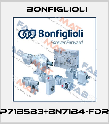 P71B5B3+BN71B4-FDR Bonfiglioli