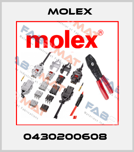 0430200608  Molex