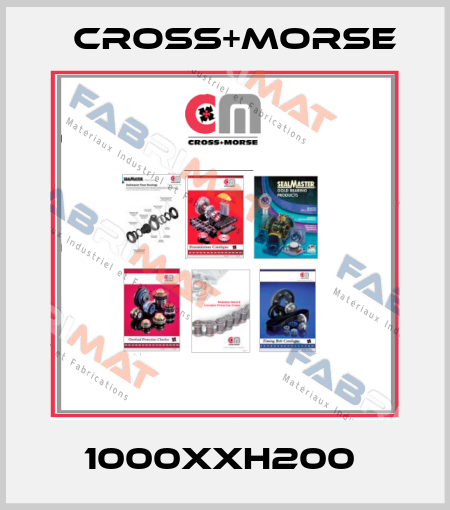 1000XXH200  Cross+Morse