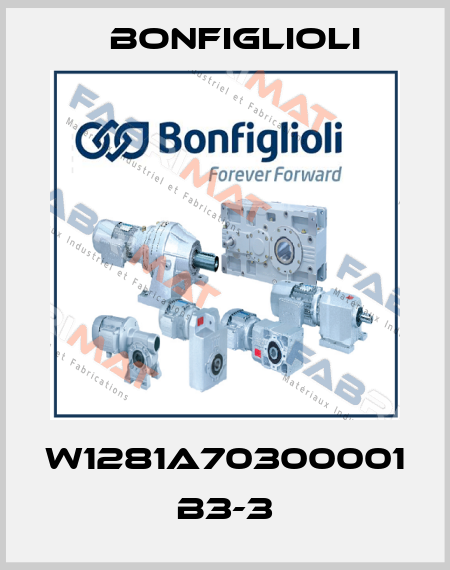 W1281A70300001 B3-3 Bonfiglioli