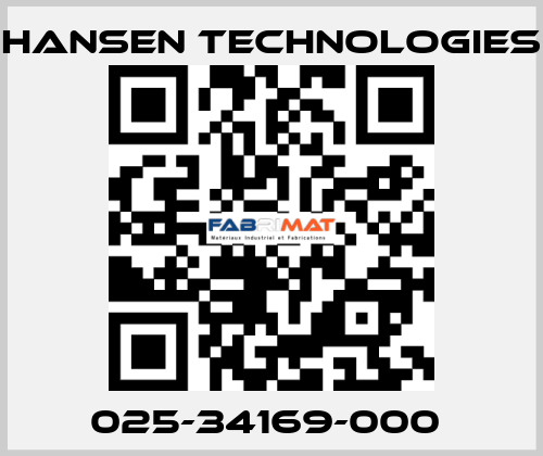 025-34169-000  HANSEN TECHNOLOGIES