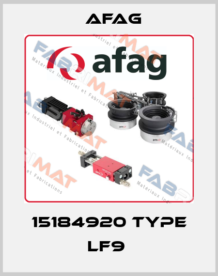 15184920 Type LF9  Afag