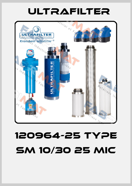 120964-25 Type SM 10/30 25 mic   Ultrafilter