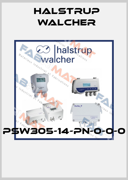 PSW305-14-PN-0-0-0  Halstrup Walcher