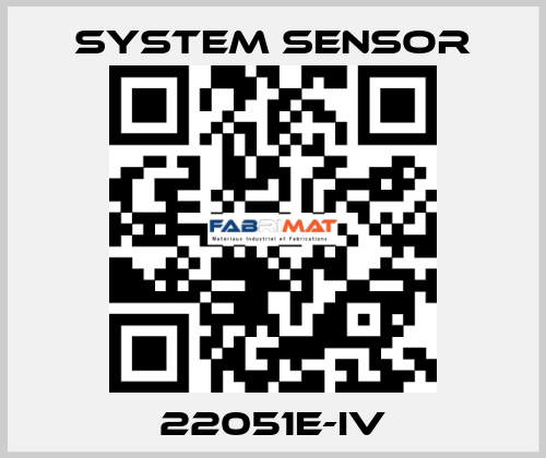 22051E-IV System Sensor