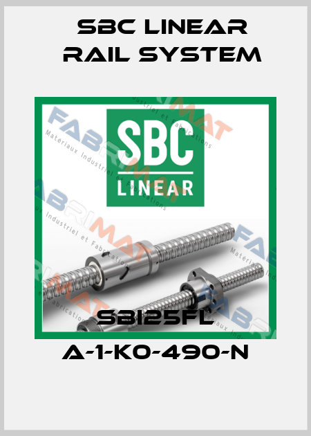 SBI25FL A-1-K0-490-N SBC Linear Rail System