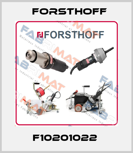 F10201022  Forsthoff