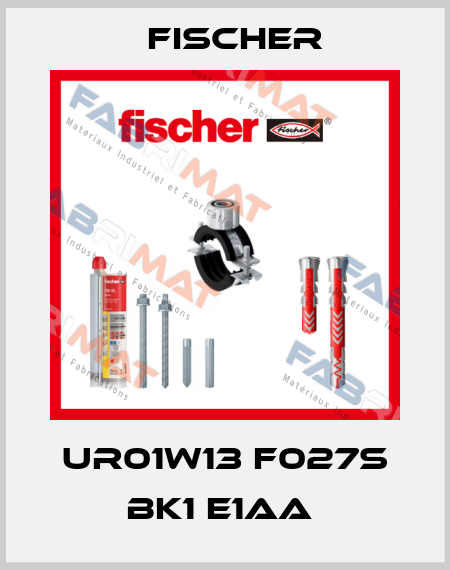 UR01W13 F027S BK1 E1AA  Fischer