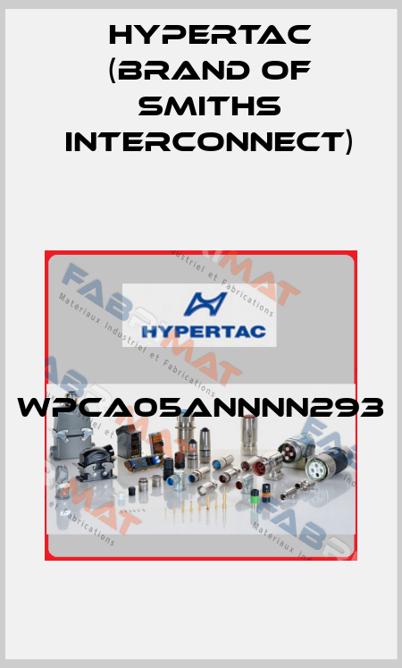 WPCA05ANNNN293   Hypertac (brand of Smiths Interconnect)