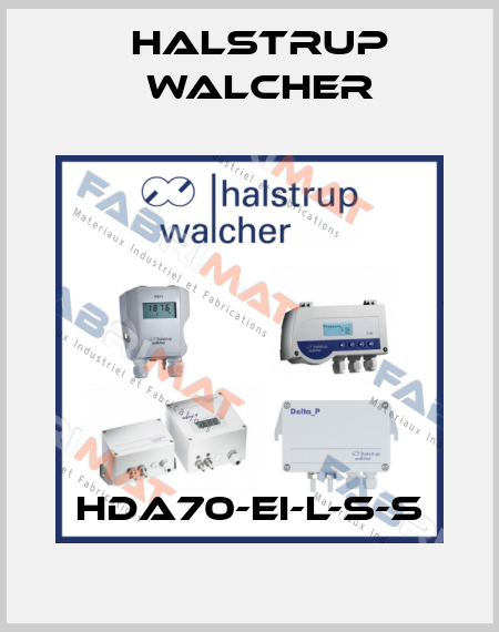 HDA70-EI-L-S-S Halstrup Walcher