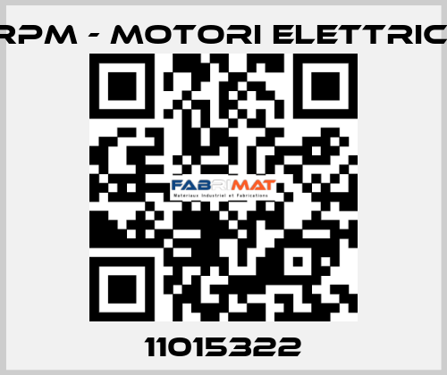 11015322 RPM - Motori elettrici